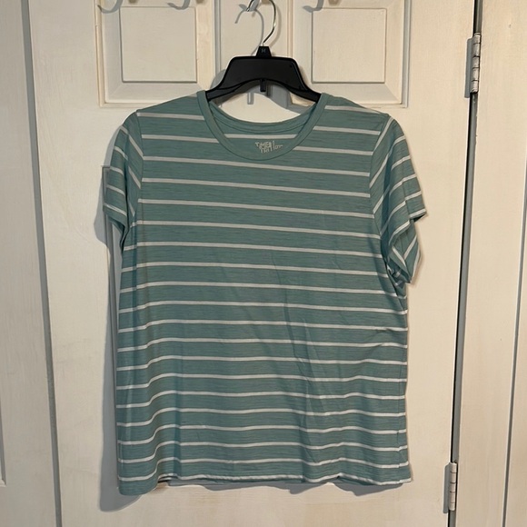 Time & Tru Blue and White stripes size XXXL - Picture 1 of 3